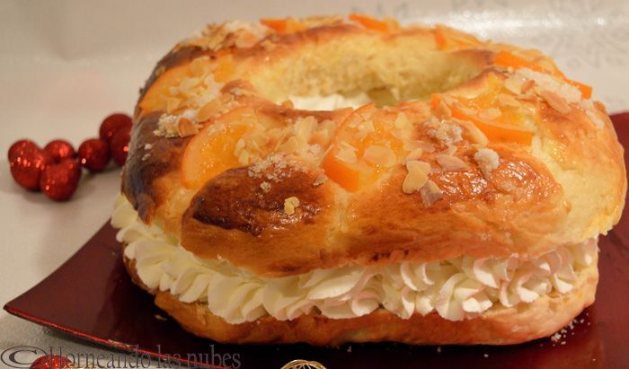 Roscón de reyes tradicional