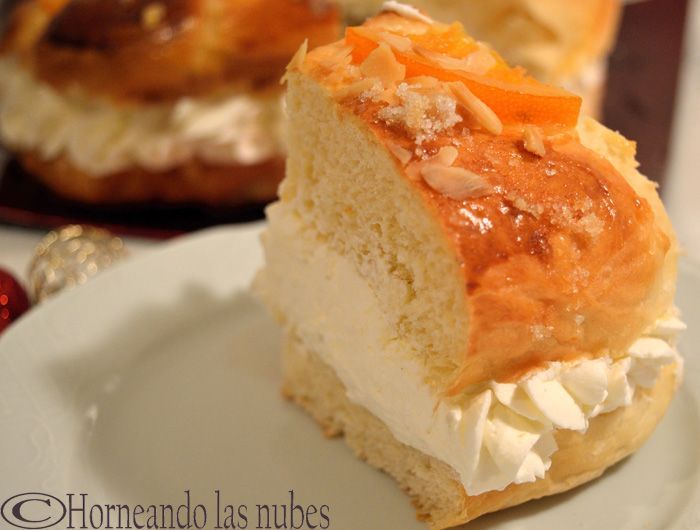 Roscón de reyes tradicional