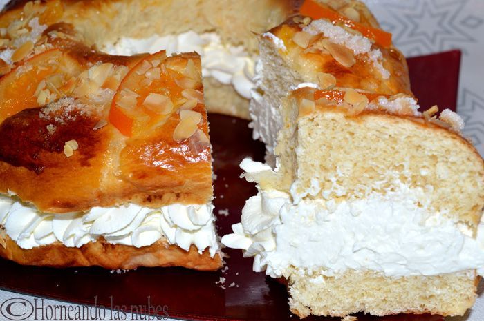 Roscón de reyes tradicional