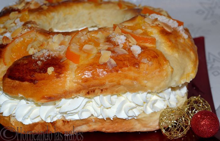 Roscón de reyes tradicional