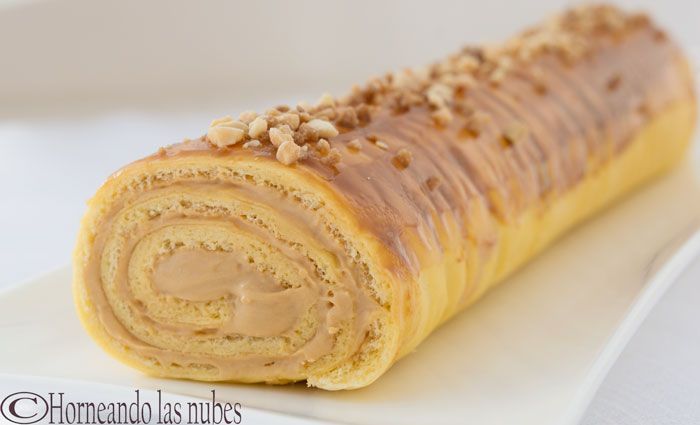 Brazo de dulce de leche y queso
