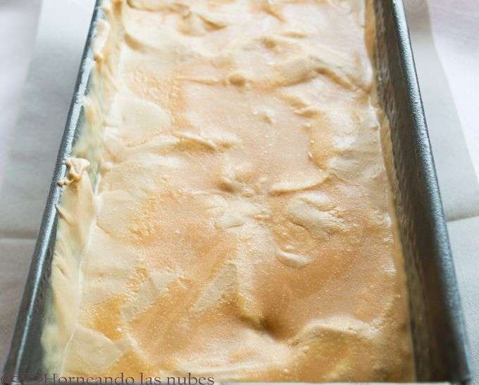 Helado de café y dulce de leche