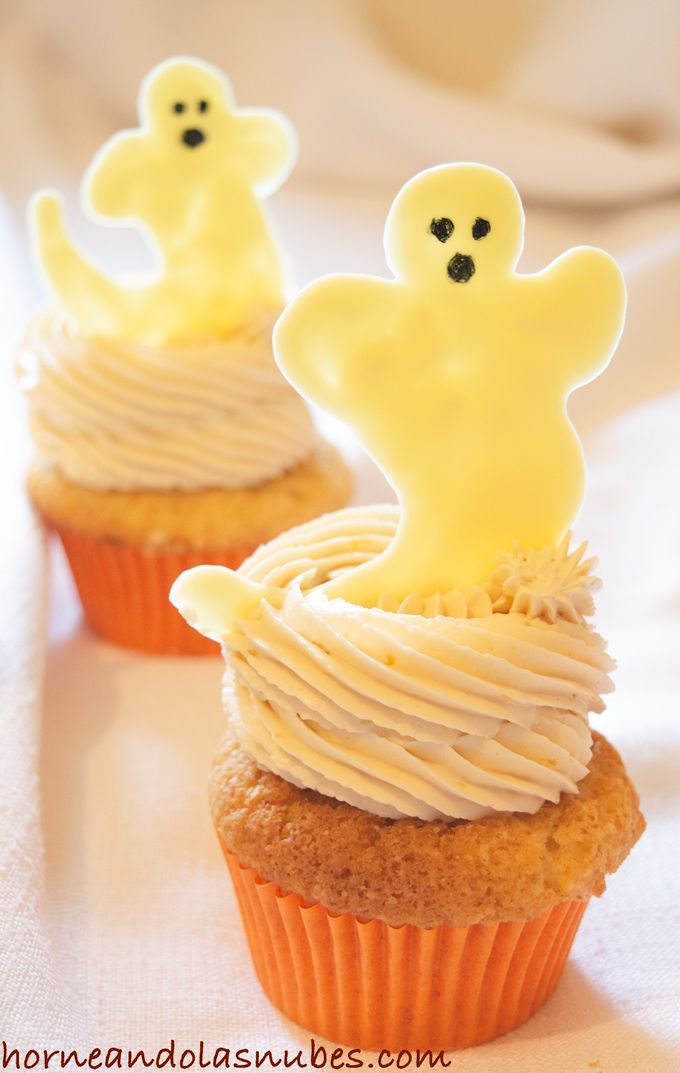 Cupcakes rellenos de manzana