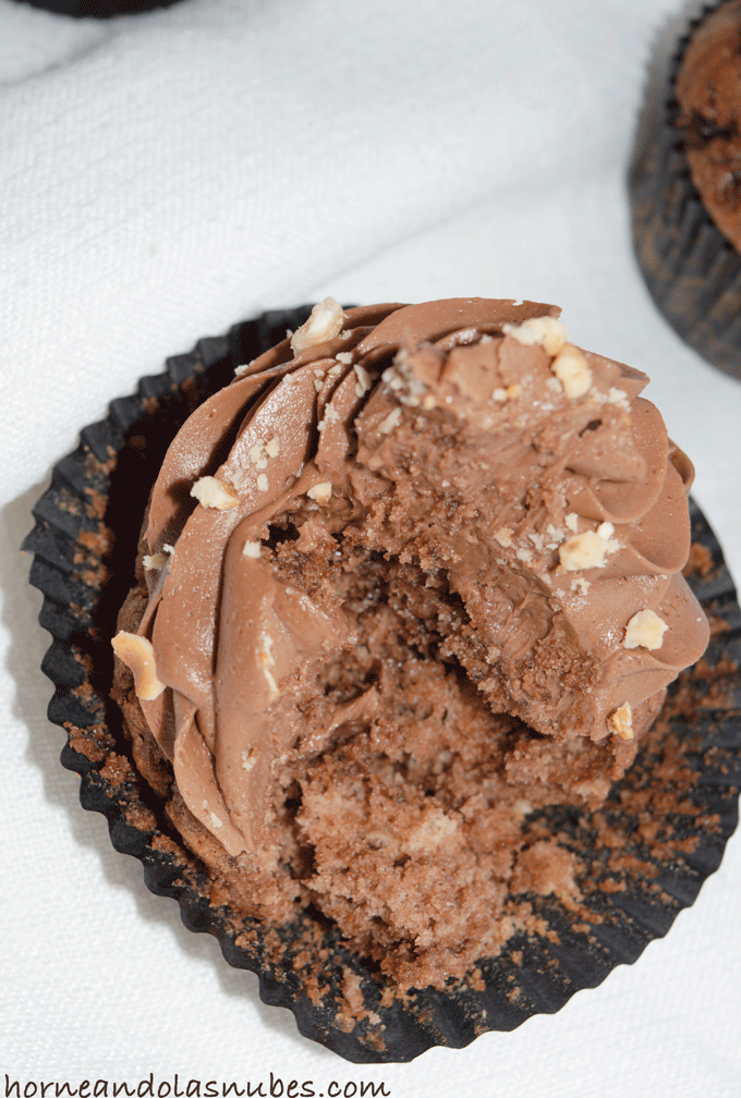 Cupcakes de canela y nutella Cupcakes de canela y nutella