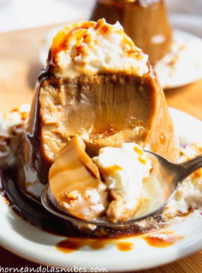 Flan de café fácil y sin horno Flan de café fácil y sin horno