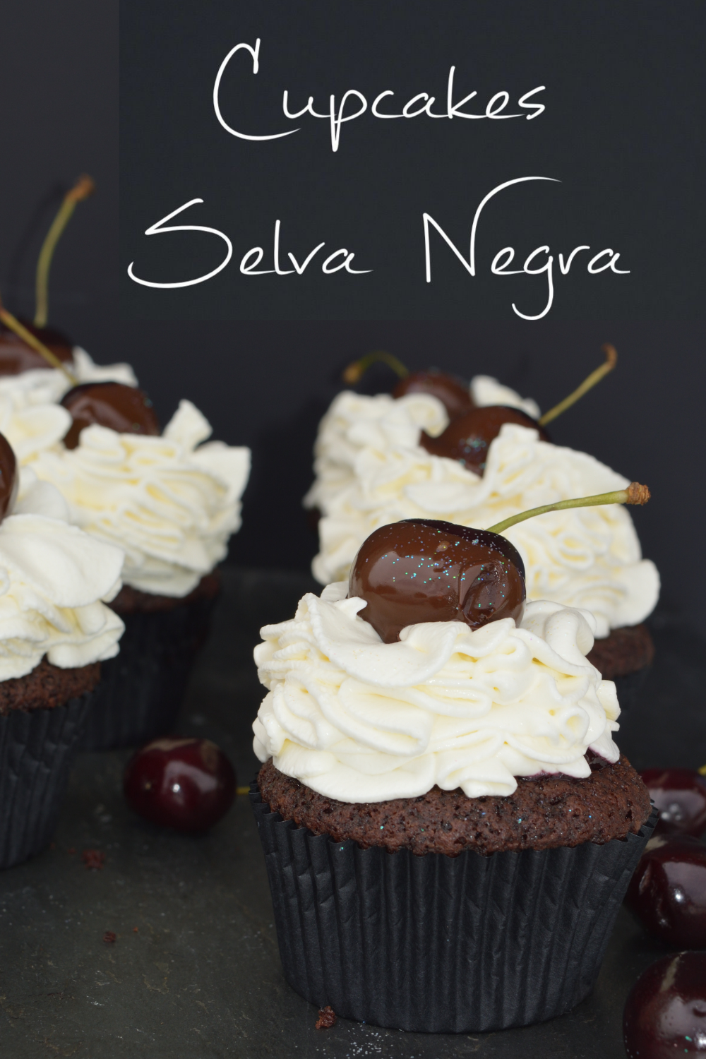 Cupcakes selva negra