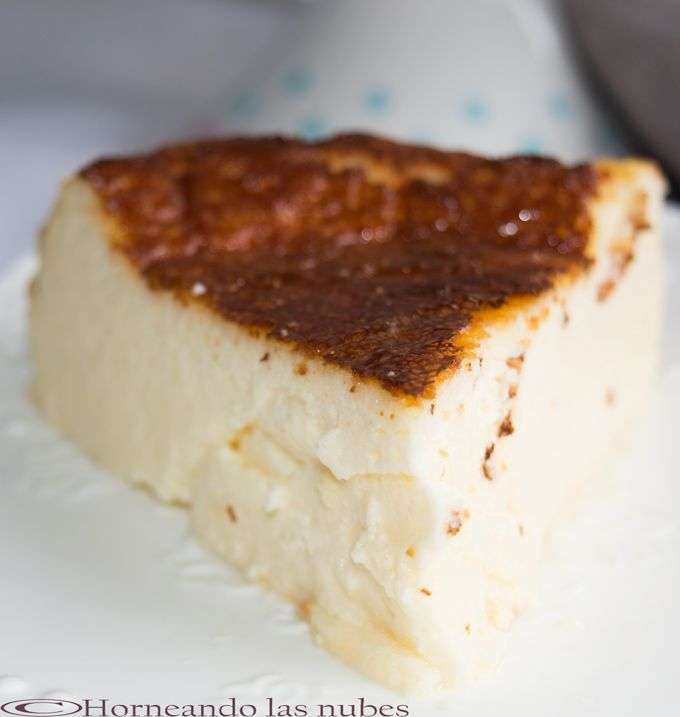 Tarta de queso del restaurante La Viña