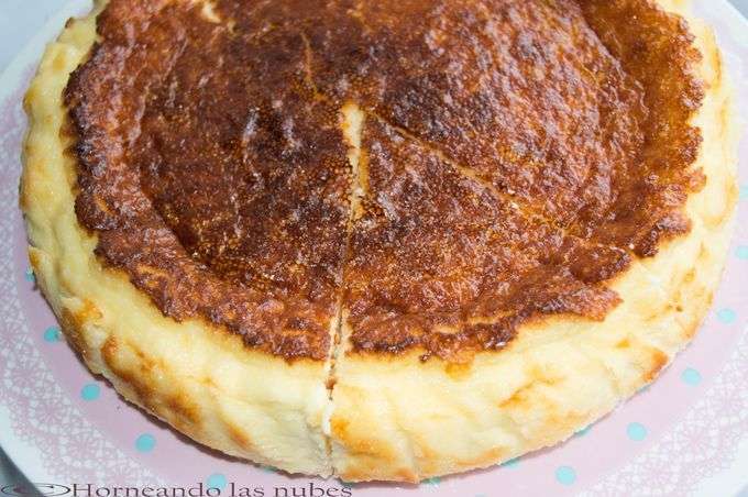 Tarta de queso del restaurante La Viña