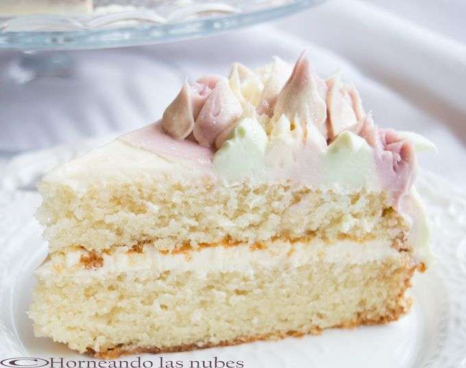 Tarta princesa con sabor a nubes