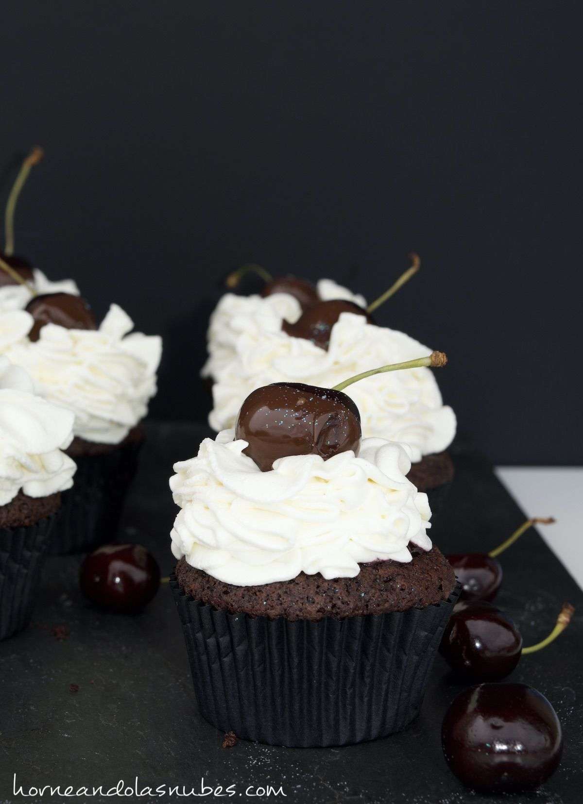 Cupcakes Selva Negra.